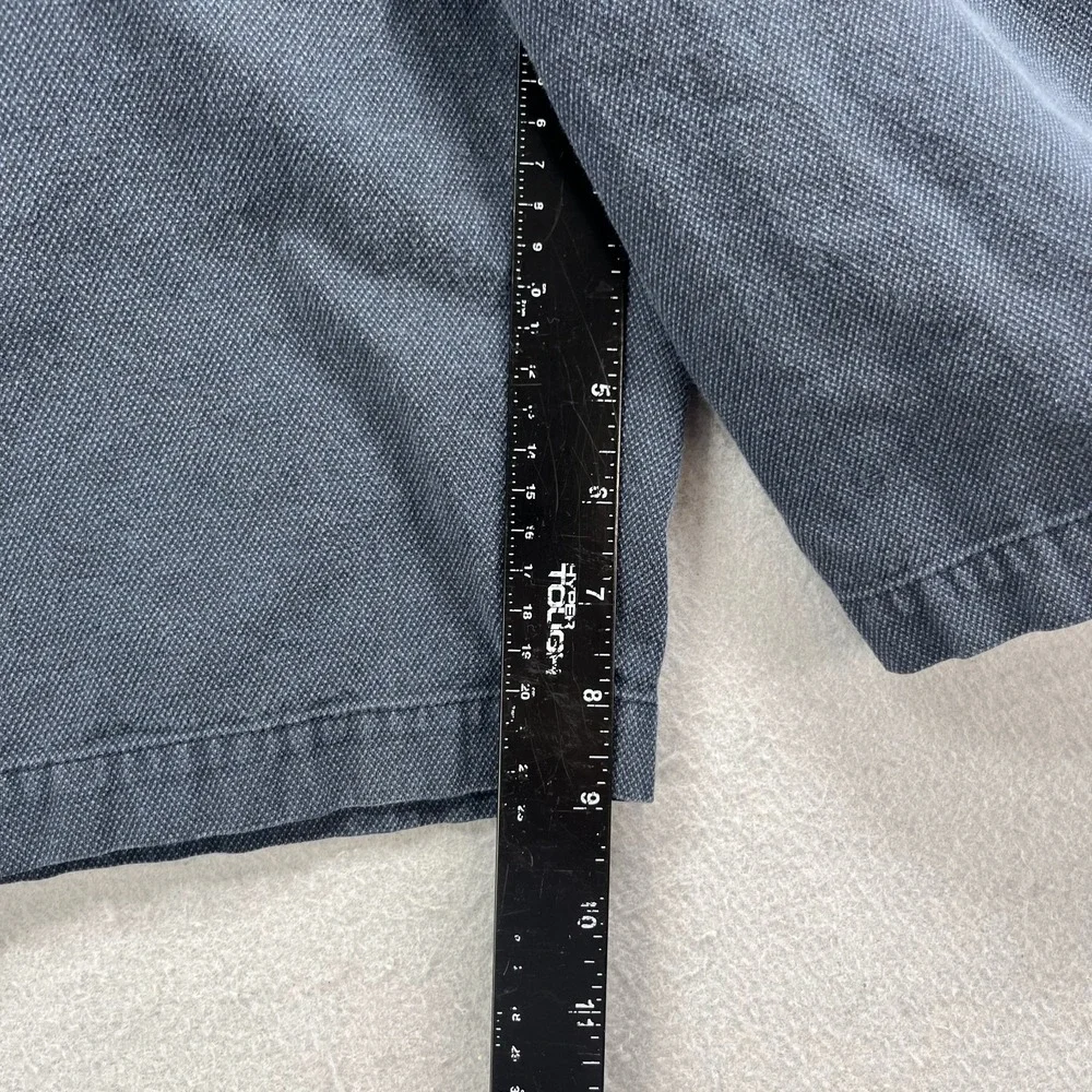 Banana Republic Shorts Mens 33 Blue Aiden Flat Front Chino Casual Summer Preppy